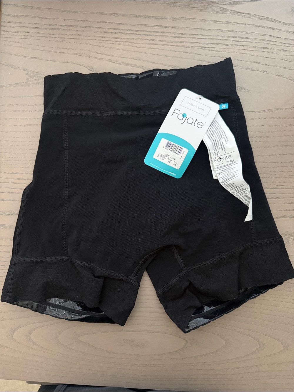 Black High-Waist Sculpting Shaping Shorts